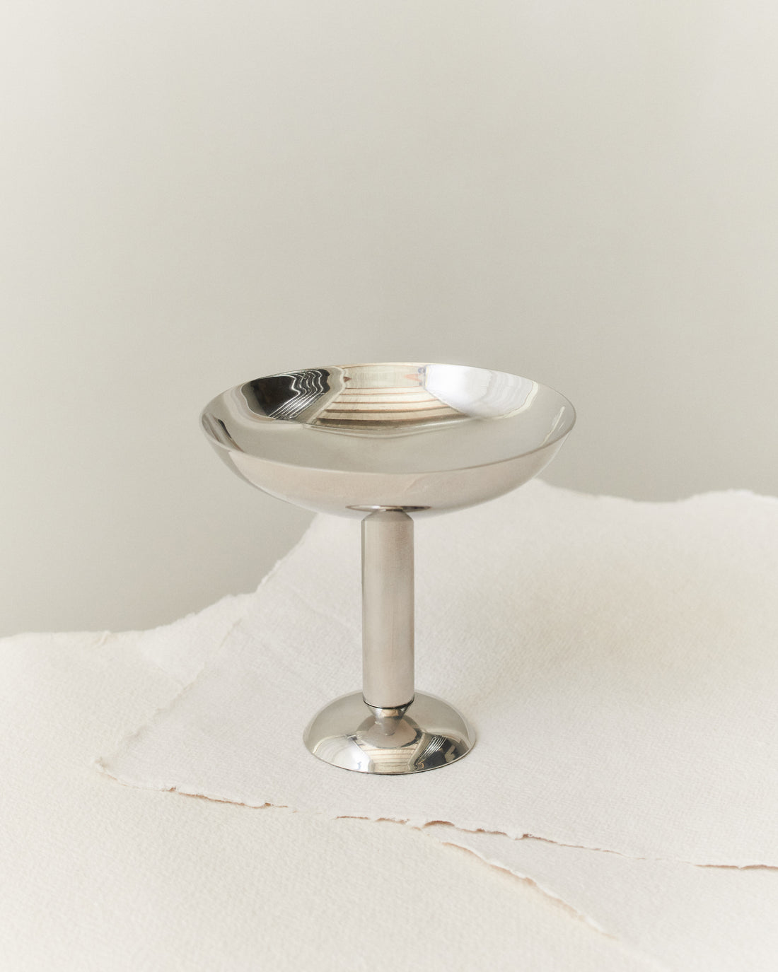 Metal Champagne Coupe