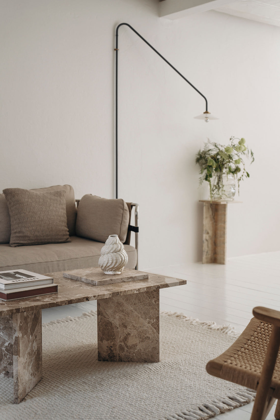 Konkylie Marrone Sofabord